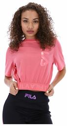 Paisley Κοντομάνικο Crop Top Mink Fila