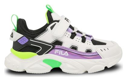 Παιδικά Sneakers Ανατομικά Λευκά Fila