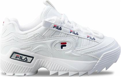 Fila Παιδικά Sneakers D-Formation Λευκά από το Troumpoukis