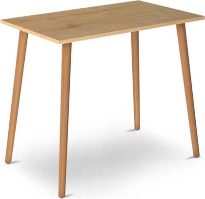 Fiona Τραπέζι Κουζίνας Ξύλινο Oak 90x55x75εκ. Megapap