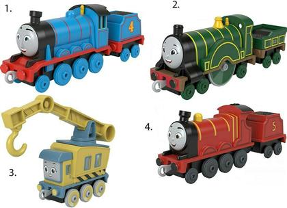 Thomas & Friends Τρενάκι για 3+ Ετών (Διάφορα Σχέδια) 1τμχ Fisher Price