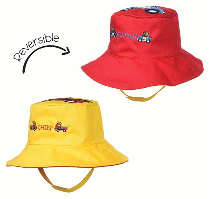 Παιδικό Καπέλο Bucket Υφασμάτινο Αντηλιακό Flapjackkids