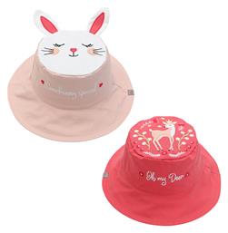 Παιδικό Καπέλο Bucket Υφασμάτινο Αντηλιακό Μονόκερος / Αστερίας Flapjackkids