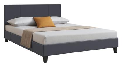 Flat Κρεβάτι Επενδυμένο με Δερματίνη - Megapap