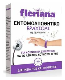 Εντομοαπωθητικό Βραχιόλι με Γερανιόλη για Παιδιά Fleriana