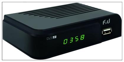 MPF3473HU Ψηφιακός Δέκτης Mpeg-4 HD (720p) με Λειτουργία PVR (Εγγραφή σε USB) Σύνδεσεις SCART / HDMI / USB F&U