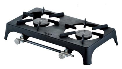 Q.P. Εστία Υγραερίου Διπλή 5kW 53x34x10cm Foker