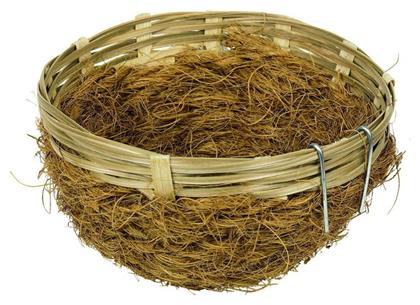 Φωλια Πουλιου Nest Bamboo 13x6cm Nobby
