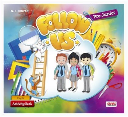 Follow Us Pre-junior, Activity Book - Grivas Publications