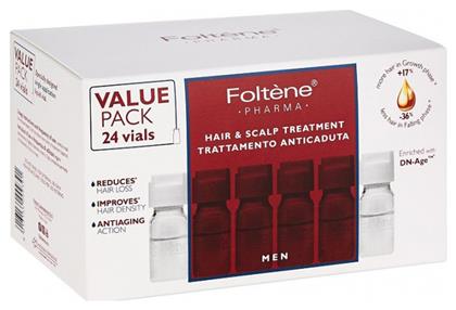 Hair & Scalp Treatment Αμπούλες Μαλλιών κατά της Τριχόπτωσης για Άνδρες 24x6ml Foltene
