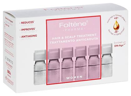 Hair & Scalp Treatment Αμπούλες Μαλλιών κατά της Τριχόπτωσης για Γυναίκες 12x6ml Foltene