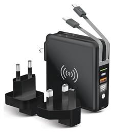 5-in-1 Multifunctional 10000mAh 20W Μαύρο Forcell