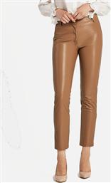 Forel 073.20.01.006 Γυναικείο Ψηλόμεσο Δερμάτινο Παντελόνι Ταμπά από το Notos