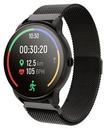 Forevive 2 SB-330 Smartwatch με Παλμογράφο (Μαύρο) Forever