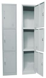 Φοριαμός Μεταλλικός Ε6006 38x45x185εκ. Λευκό - Woodwell