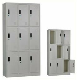 Φοριαμός Μεταλλικός με 9 Ντουλάπια 90x40x185εκ. Woodwell