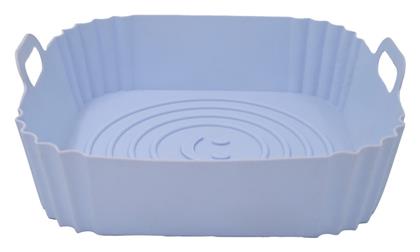 Φορμα Σιλικονης Τετραγωγη Λαβες Air-fryer 22.5x22.5x5.5cm Σιέλ Sidirella - Sidirela