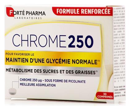 Chrome 250 250mg 30 ταμπλέτες Forte Pharma