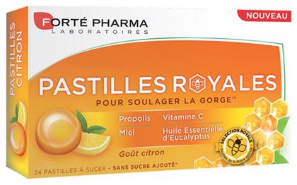 Pastilies Royales Καραμέλες Λεμόνι 24τμχ Forte Pharma