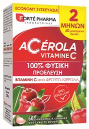 Βιταμίνη C 60 μασώμενες ταμπλέτες Forte Pharma