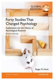 Forty Studies that Changed Psychology - Pearson