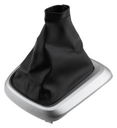 Φούσκα Λεβιέ Ταχυτήτων Nty Gzb-ft-025 Fiat Tipo Ii 2015 Μαύρη Δερματίνη Ασημί Πλαίσιο - NTY