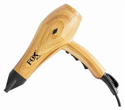 Wood Ionic Επαγγελματικό Πιστολάκι Μαλλιών 2200W Fox