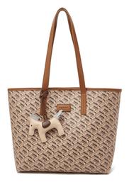 Δερμάτινη Γυναικεία Τσάντα Shopper Ώμου Καφέ Foxer