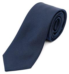 Ανδρική Γραβάτα Μεταξωτή Μονόχρωμη σε Navy Μπλε Χρώμα Fragosto