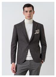 Ανδρικό Σακάκι Dark Brown Fragosto