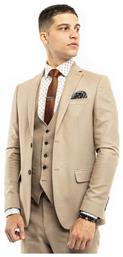 Κοστούμι Slim Fit - Light Sand Fragosto