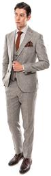 Λινό Κοστούμι Σειράς Suit V Ma Neffa2 002 Light Sand Fragosto
