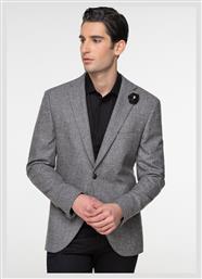 Σακάκι Blazer της σειράς Micro - FRB23 3807 019 003 Grey Fragosto