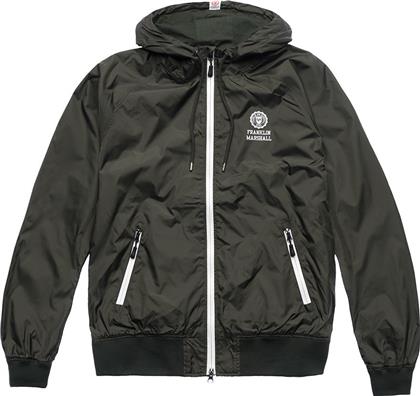 Franklin & Marshall Softshell Μαύρο Αντιανεμικό Μπουφάν από το Factory Outlet
