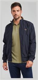 Brentham Ανδρικό Χειμωνιάτικο Μπουφάν Bomber Navy Μπλε Fred Perry