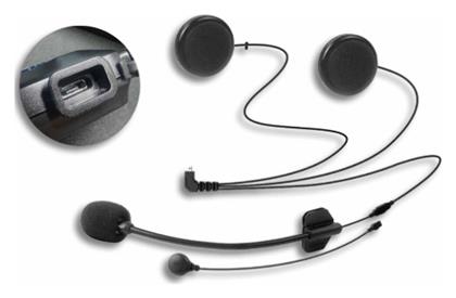 Fx Ενδοεπικοινωνία Μονή για Κράνος Μηχανής Ακουστικό Ενδοεπικοινωνίας Μηχανής FreedConn