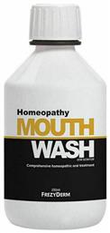 Homeopathy Στοματικό Διάλυμα κατά της Πλάκας και της Κακοσμίας 250ml Frezyderm