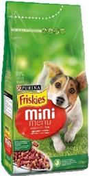 Purina Friskies Mini Menu 1.5kg Ξηρά Τροφή για Ενήλικους Σκύλους Μικρόσωμων Φυλών με Λαχανικά και Μοσχάρι από το ΑΒ Βασιλόπουλος