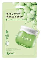 Green Grape Pore Control Μάσκα Προσώπου για Καθαρισμό 20ml Frudia