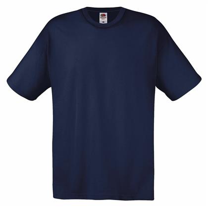 Original T Ανδρικό Διαφημιστικό T-shirt Κοντομάνικο Deep Navy Fruit of the Loom