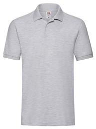 Premium Ανδρική Διαφημιστική Μπλούζα Κοντομάνικη Heather Grey Melange Fruit of the Loom