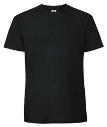 Ringspun Premium T Ανδρικό Διαφημιστικό T-shirt Κοντομάνικο σε Χρώμα Fruit of the Loom
