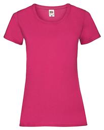 Valueweight Γυναικείο Διαφημιστικό T-shirt Κοντομάνικο σε Χρώμα Fruit of the Loom