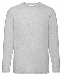 Valueweight Τ Ανδρική Διαφημιστική Μπλούζα Heather Grey Fruit of the Loom