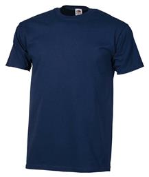 Valueweight Τ Ανδρικό Διαφημιστικό T-shirt Κοντομάνικο σε Navy Μπλε Χρώμα Fruit of the Loom