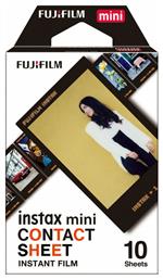Color Instax Mini Instant (10 Exposures) Contact Sheet Fujifilm