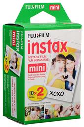 Color Instax Mini Instant (2x10 Exposures) White Fujifilm