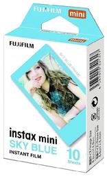 Color Instax Mini Sky Blue Instant Φιλμ (10 Exposures) Fujifilm