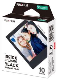 Color Instax Square Instant (10 Exposures) Black Fujifilm