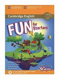 Fun for Yle Starters Student 's Book (+ Audio & Online Activities) (for Revised Exam From 2018) 4th Ed - Cambridge University